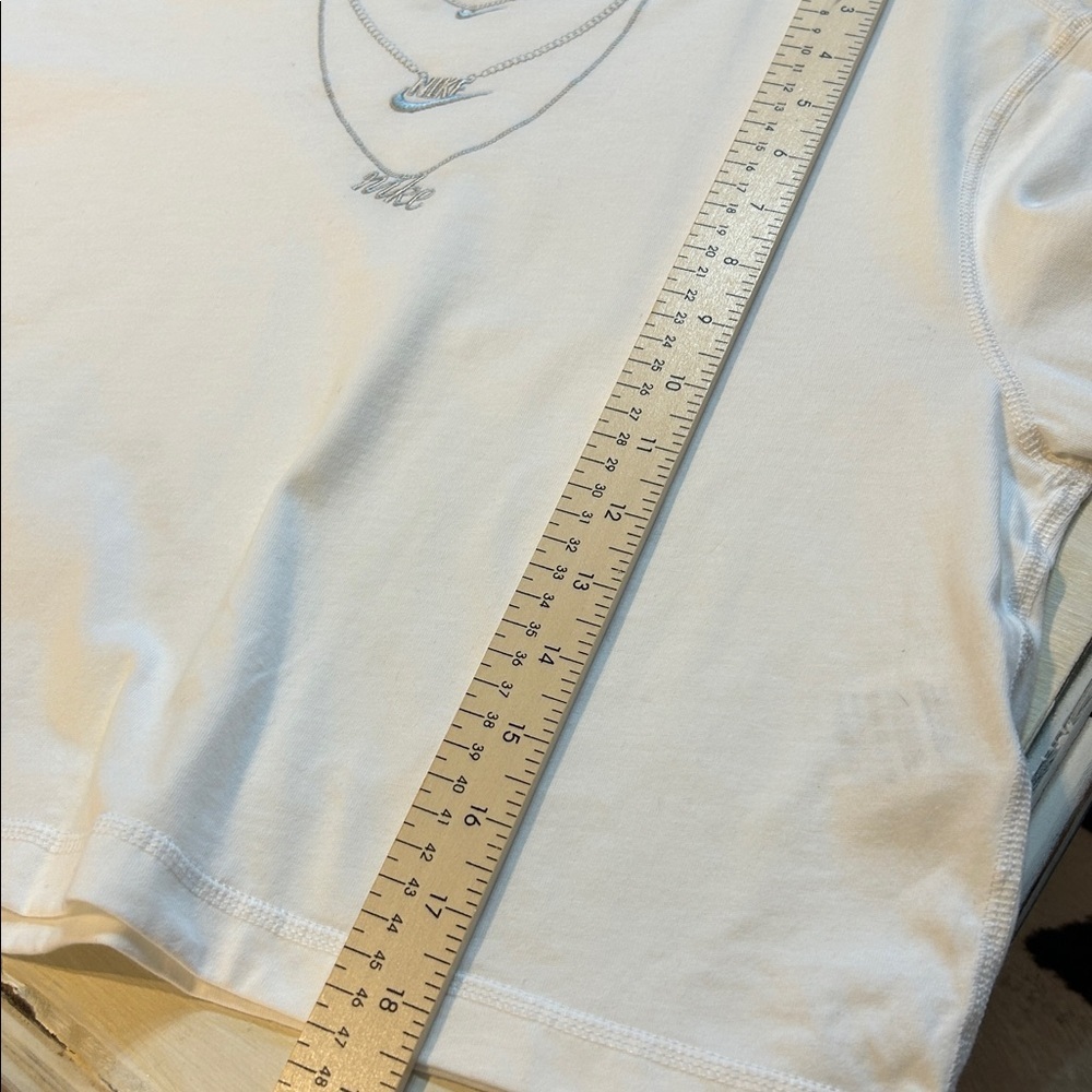 Nike Love at First Scroll mock turtleneck. Stitched necklaces. Women’s Small. - Picture 9 of 10